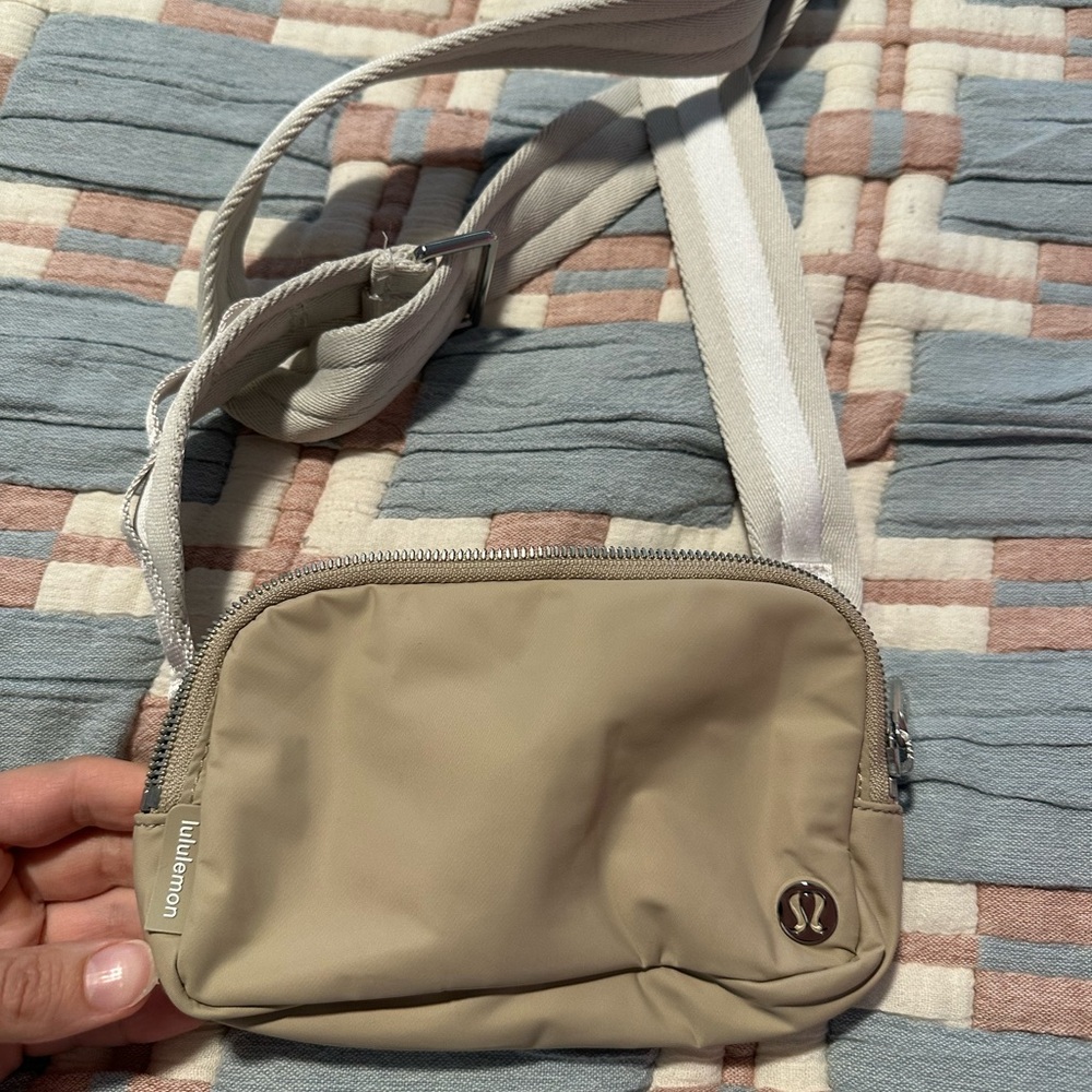 Lululemon Beige Crossbody Bag